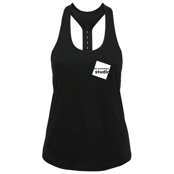 The Movement Studio  - Performance Strap Back Vest Thumbnail
